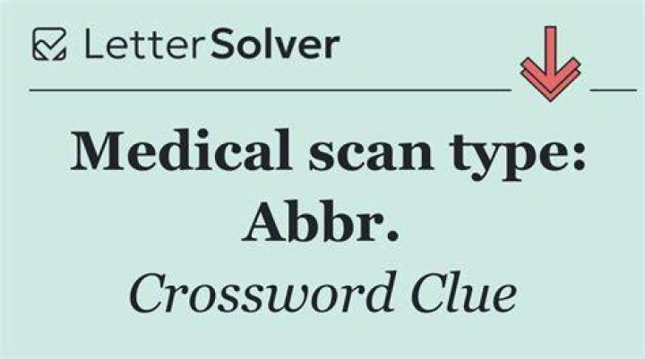 3-D medical scan: Abbr.