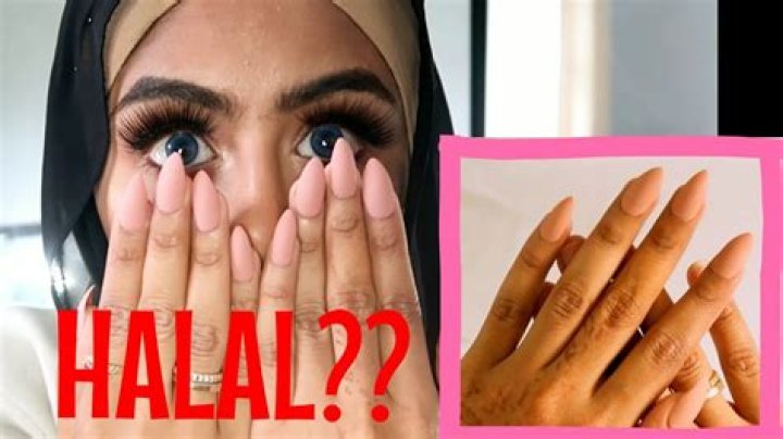 Are Fake nails halal?