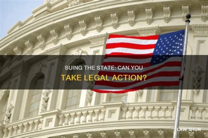 Can citizens sue their own state?