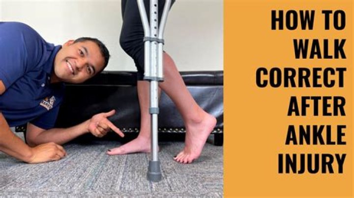 Can I walk on my broken ankle after 4 weeks?
