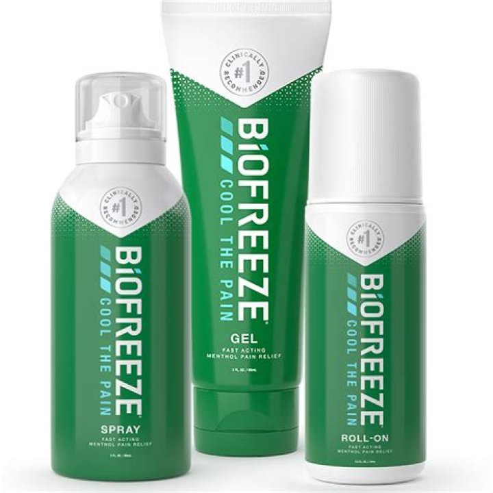 Can you put biofreeze on your face?