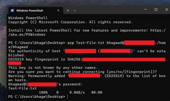 Can you SCP from Windows?