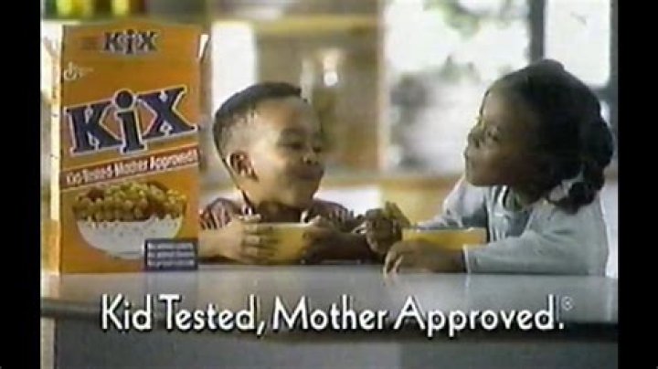 Cereal with the slogan Kid Tested Mother Approved