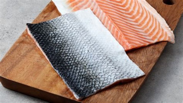 Do you eat the black skin on salmon?