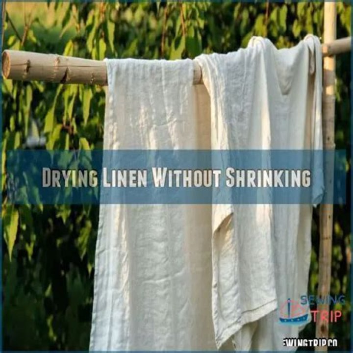 Does linen shrink when you wash it?