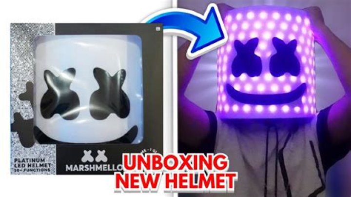Does Marshmello's helmet have AC?