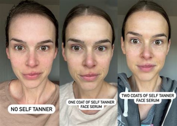 Does self-tanner age your face?