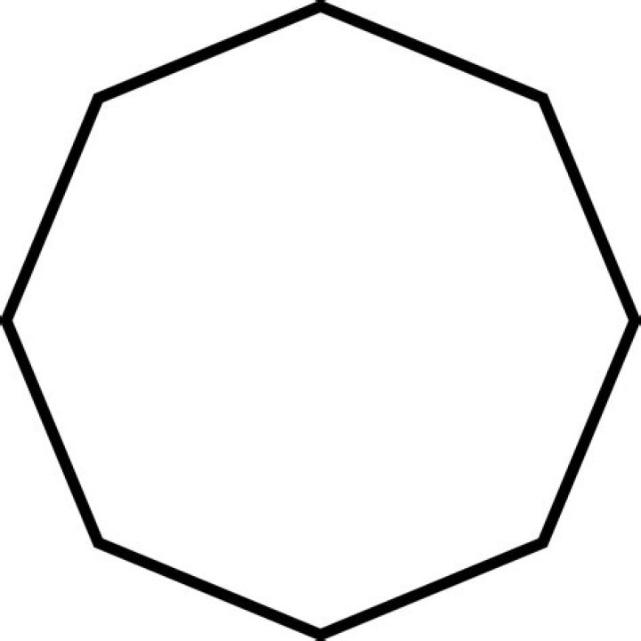 Eight-sided shape