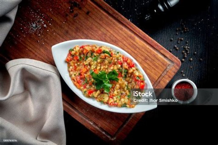 ___ ghanoush (eggplant dish)