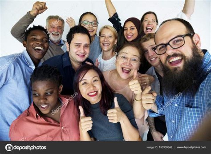 Group of 12 people in a trial