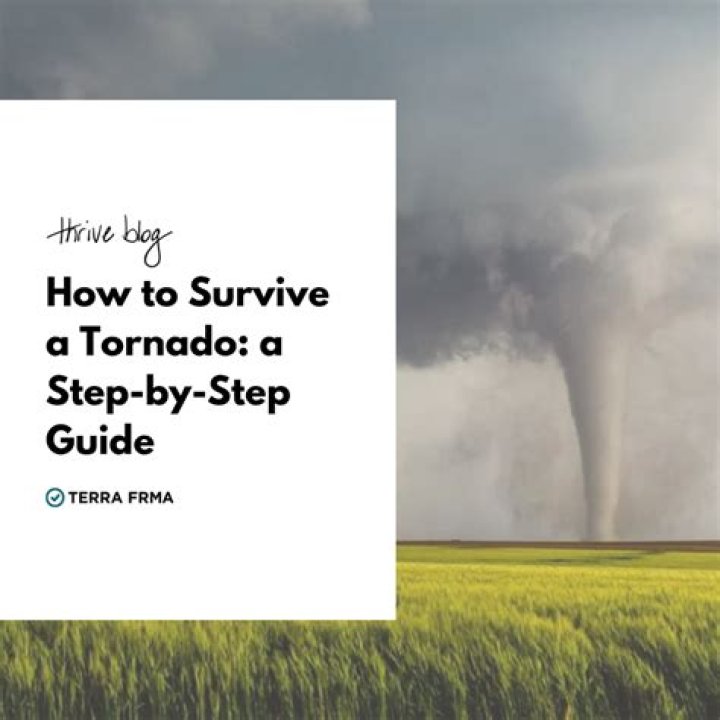 How can you survive a tornado?