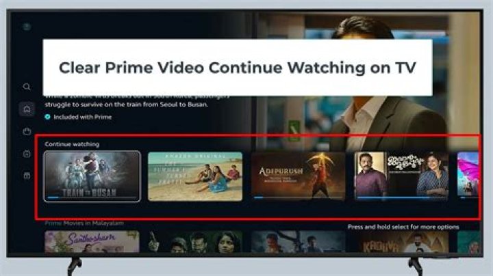 How do you delete the continue watching on Pluto?