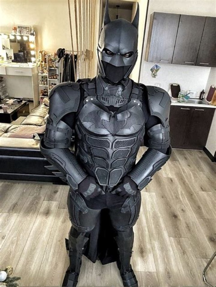 How heavy is Batman's armor?
