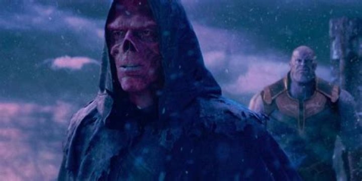 How is the Red Skull on Vormir?