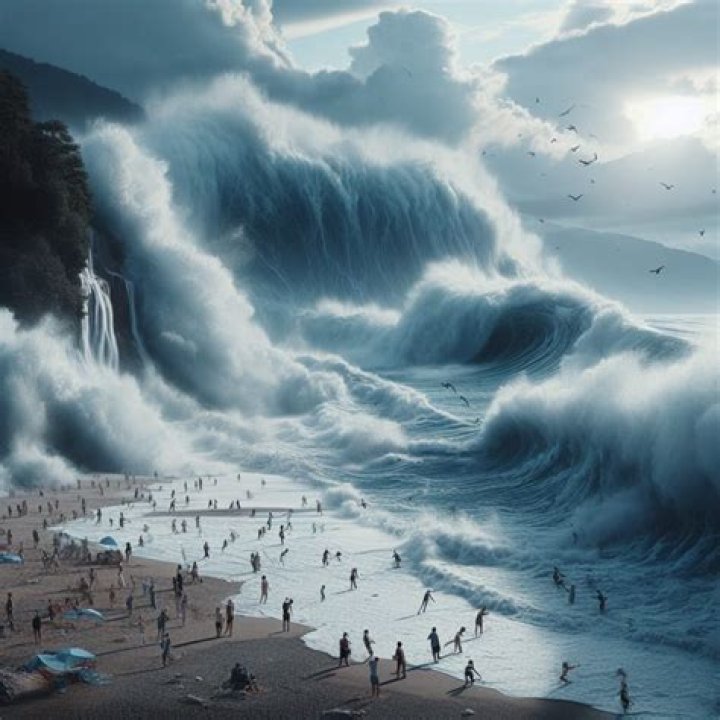 How many survived the first wave at Omaha Beach?