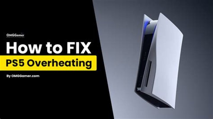 How to fix a overheated PS5?