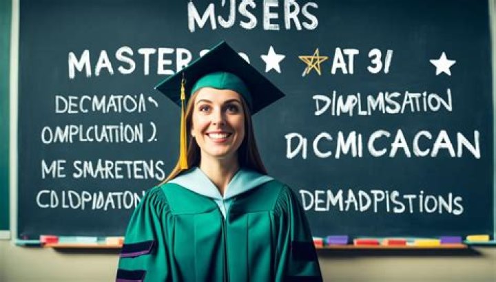 Is 30 too old to get a masters?