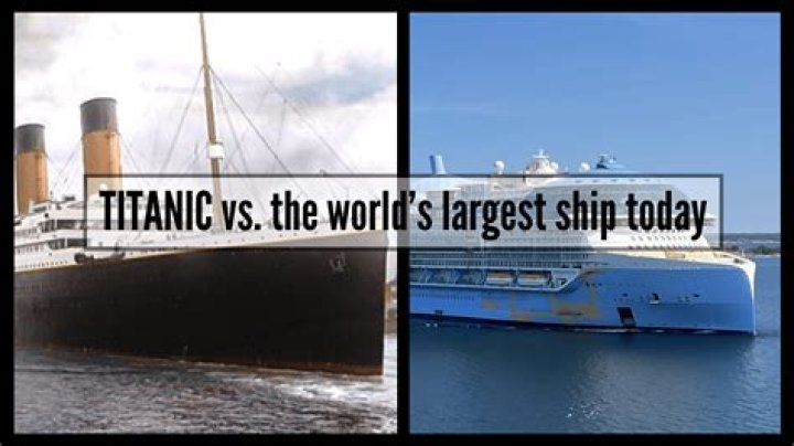 Is the Disney Wish bigger than the Titanic?