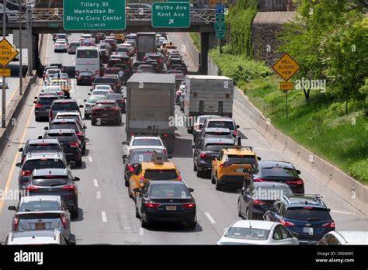 Like bumper-to-bumper traffic