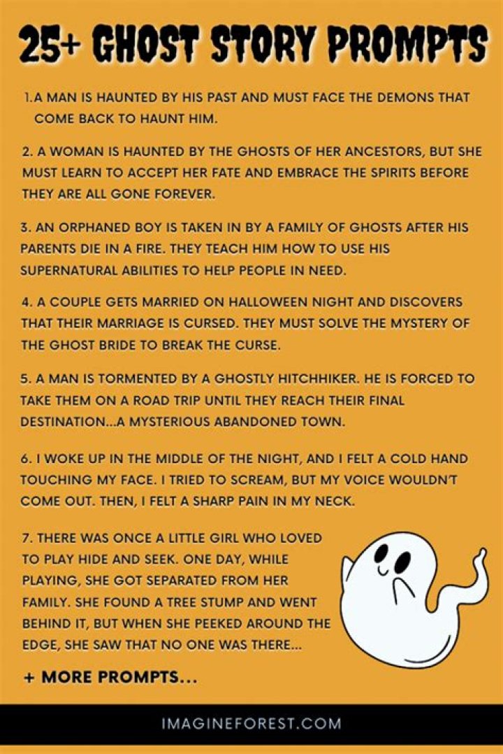 Like the spooky vibe of a ghost story