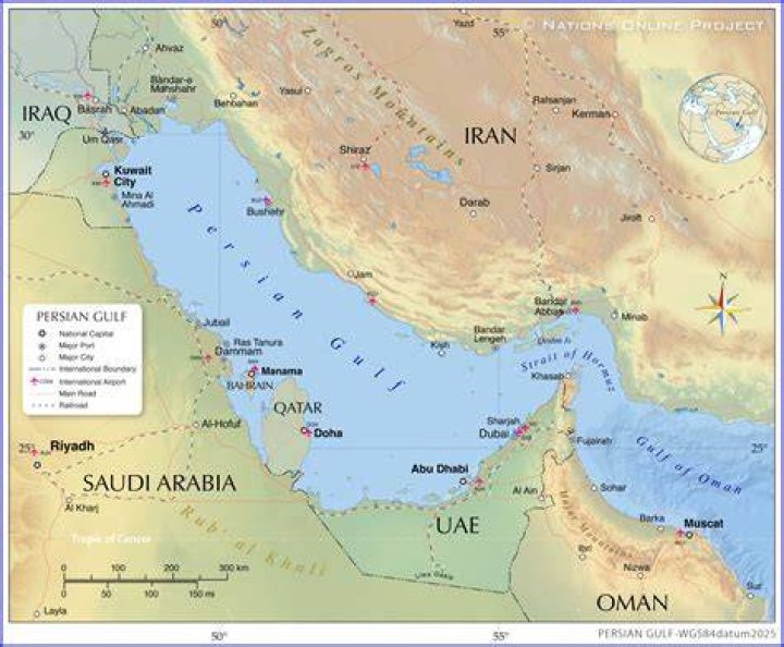 Nation on the Persian Gulf