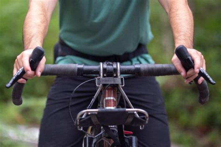 Part of a handlebar that a rider holds