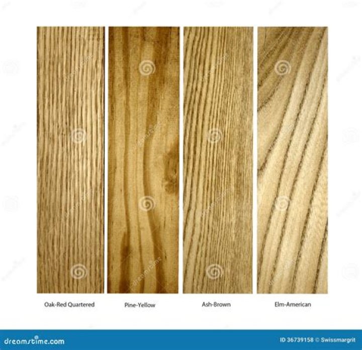Pine elm or oak