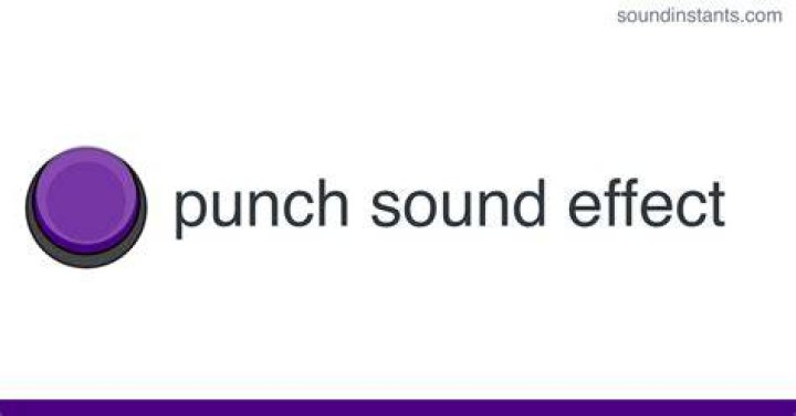 Sound made after a gut punch