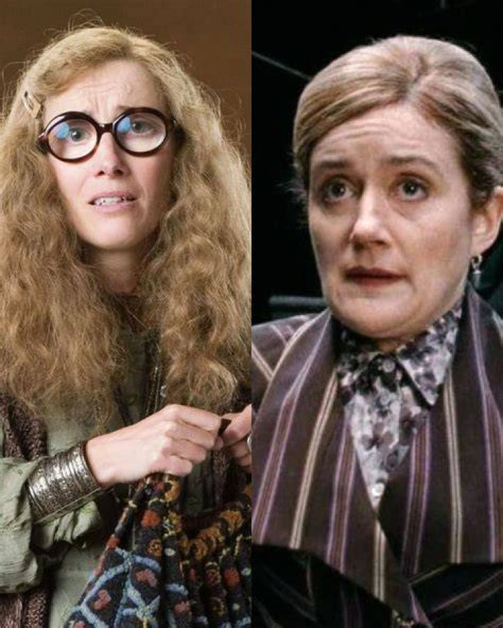 Thompson who played Sybill Trelawney in the Harry Potter movies