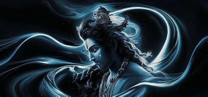 Was Krishna blue or black?