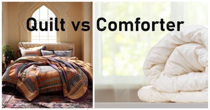 What's the difference between a quilt and a comforter?