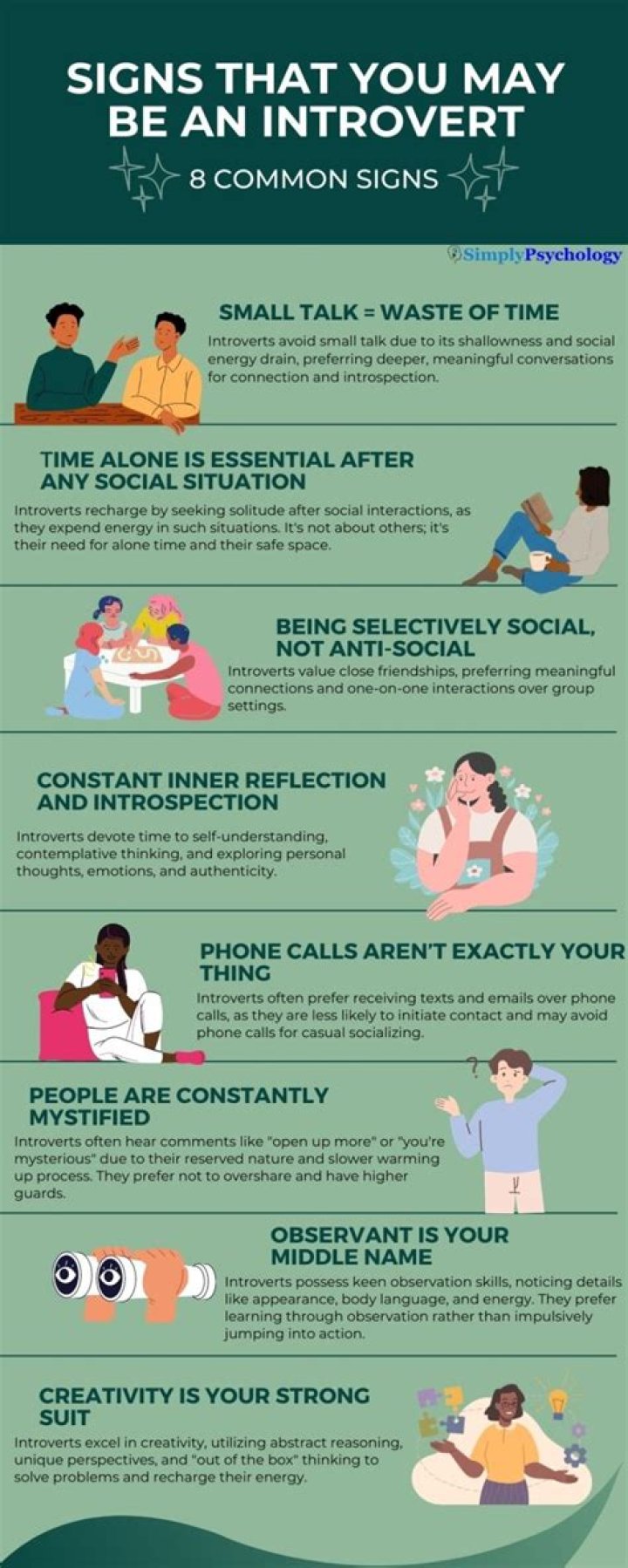 What an introvert should not do?