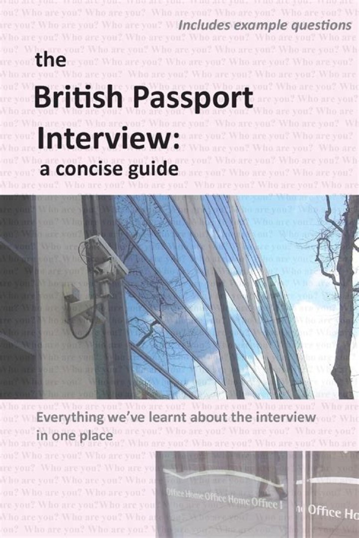 What do they ask in passport interview UK?