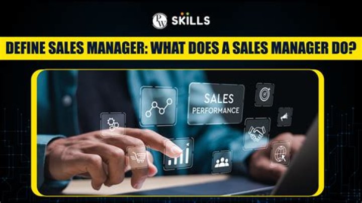 What does an outside sales manager do?