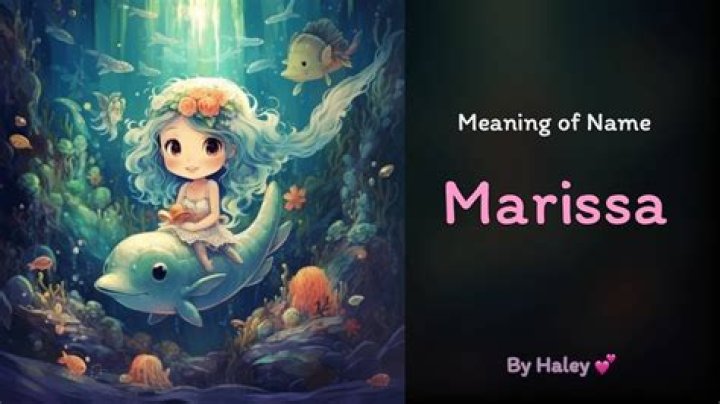 What does name Marissa mean?