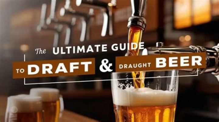 What draft beers are poured from