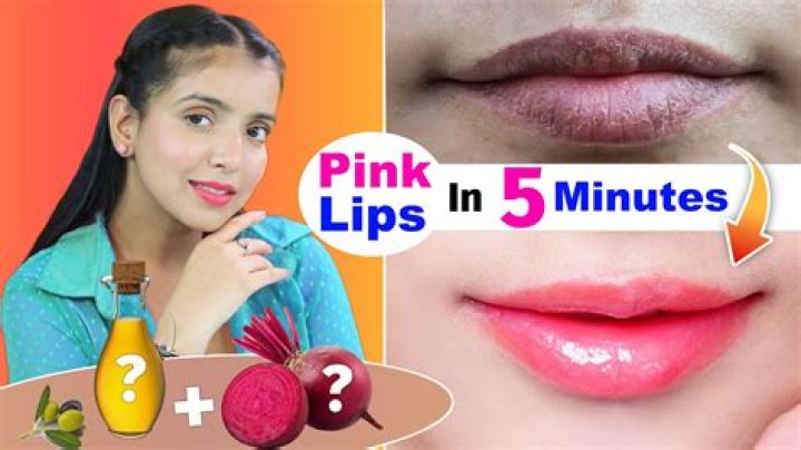 What food makes lips pink?