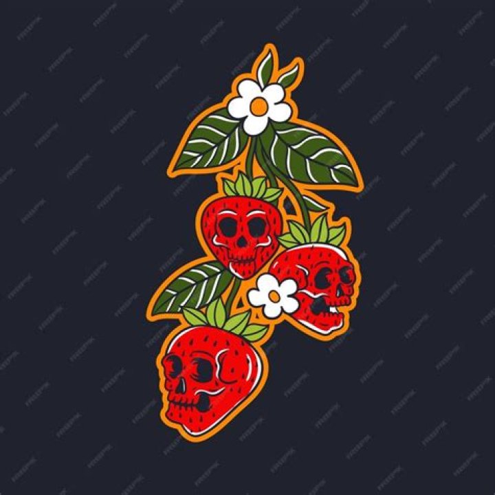 What is a strawberry skull?