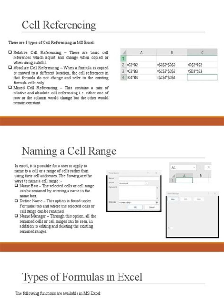 What is cell referencing Class 6?