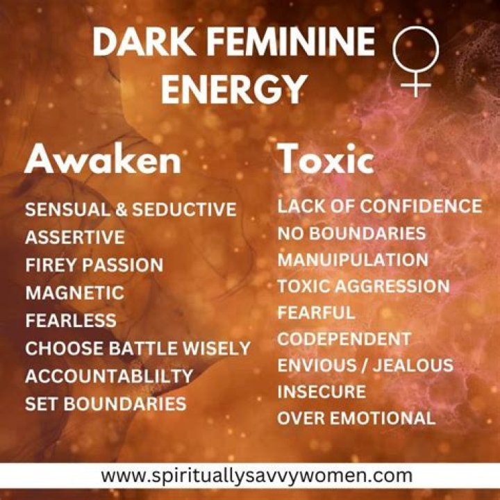 What is dark feminine?