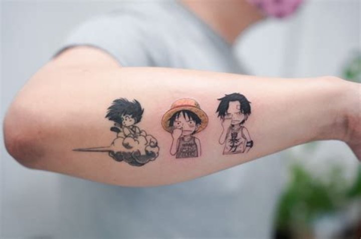 What is Luffy arm tattoo?