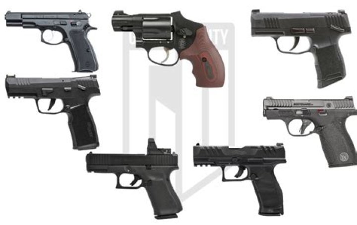 What is the most common handgun caliber in the US?