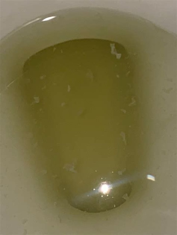What is the red stuff in my bathtub?