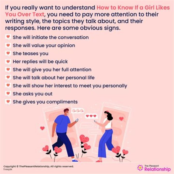 What should I tell a girl that I love her?