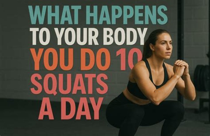 What will 20 squats a day do?