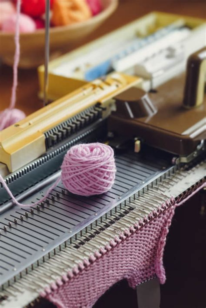 Which machine is used for knitting?