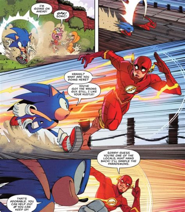 Who can outrun flash?