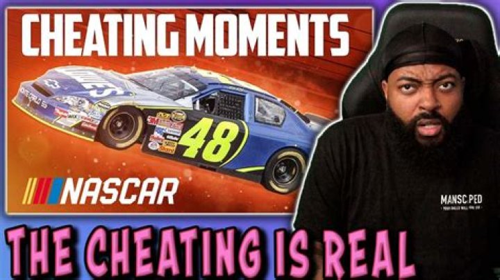 Who caught cheating in Nascar?