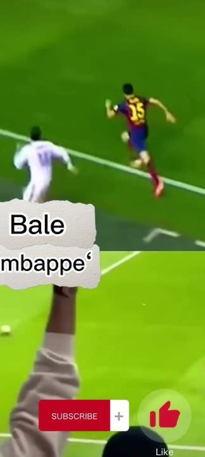 Who is faster Bale or Mbappe?