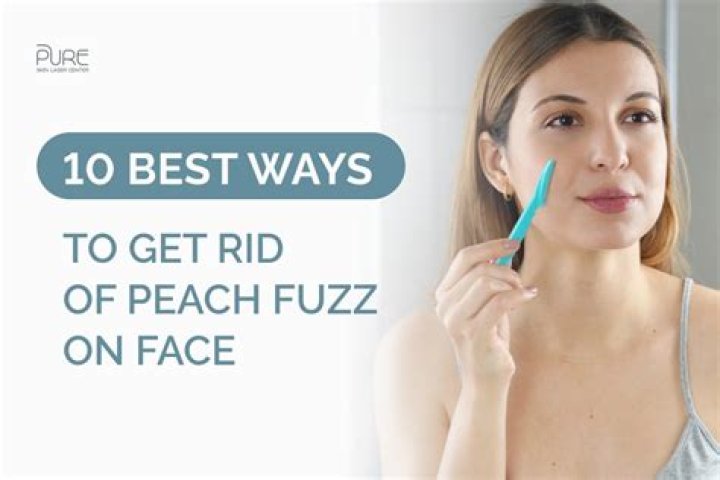 Why am I getting peach fuzz on my face?